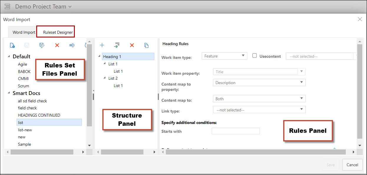 Working with Rulesets and Rules